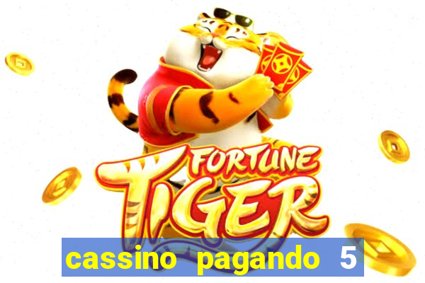 cassino pagando 5 reais no cadastro